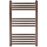 JTP Vos 800 x 400mm Brushed Bronze Heated Towel Radiator Cut Out